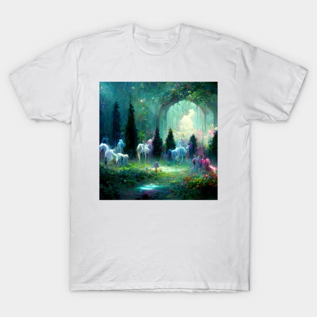 Fantasies In The Forest T-Shirt by AbstractArt14